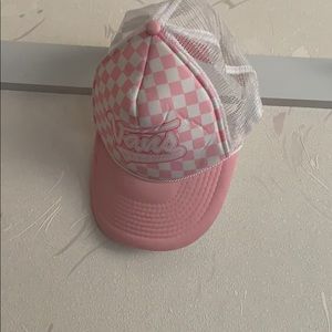 Cute pink vans hat